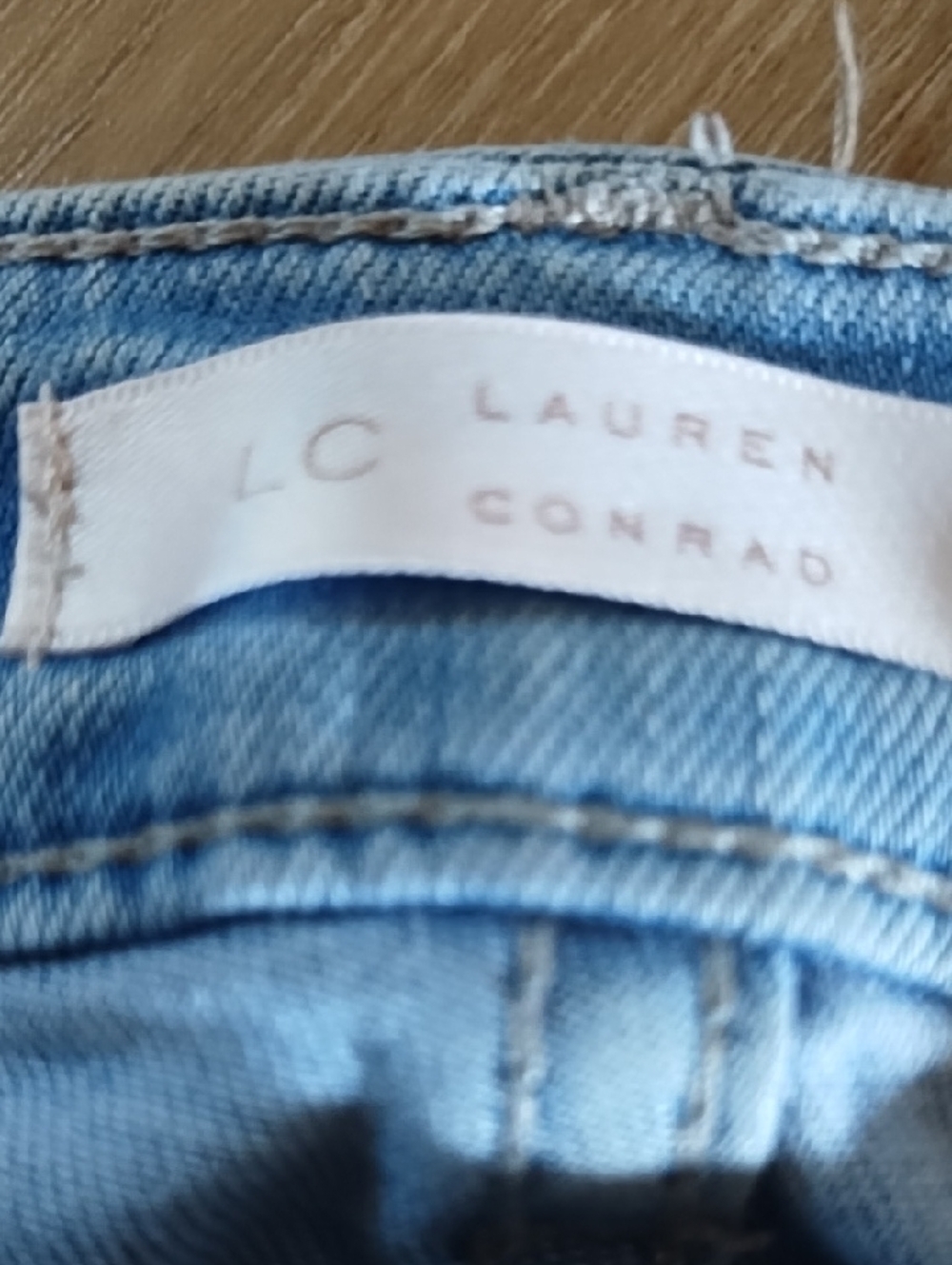 LC Lauren Conrad Light Blue Distressed Jeans - Picture 5 of 14